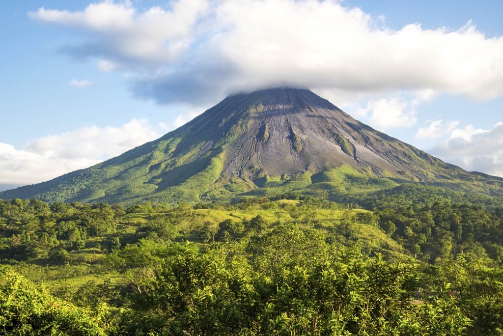 Vista del Volcán Arenal