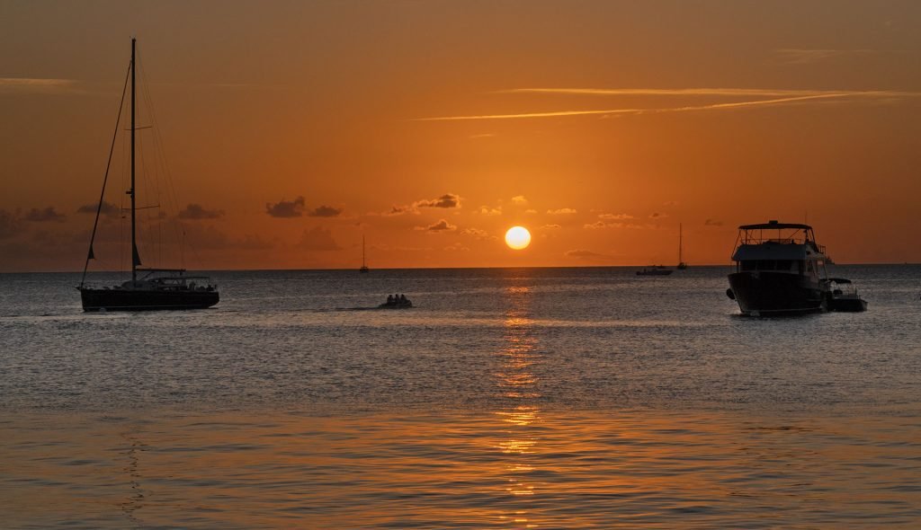 Atardecer en Bahamas