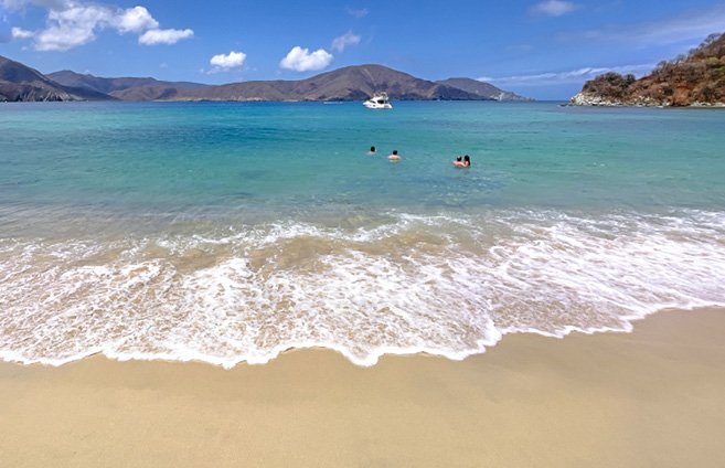 Playa Cristal, Tayrona, Santa Marta