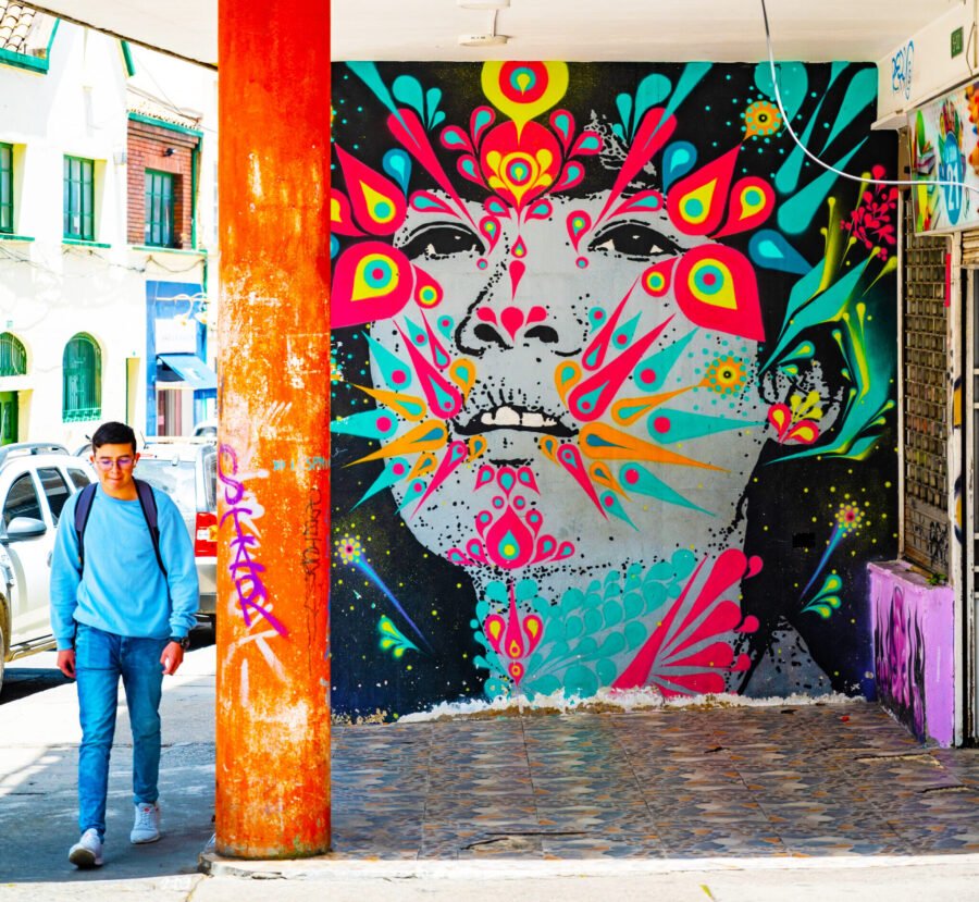 Graffiti en Bogotá