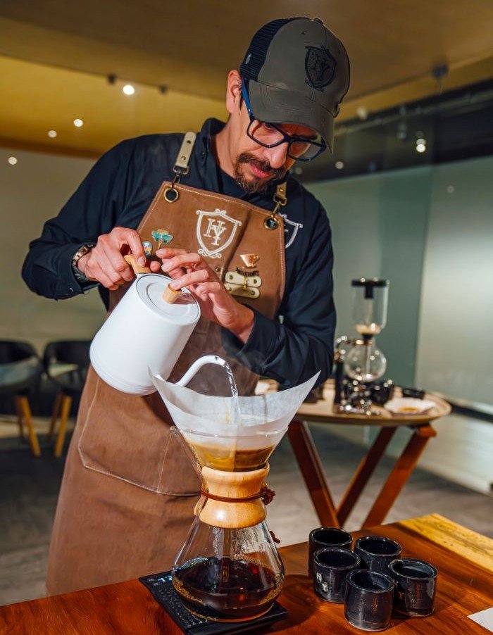 Preparando Café en Verapaz