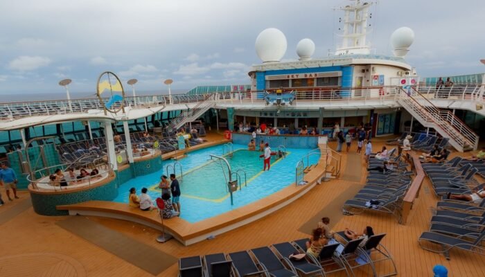 Piscina del Crucero Royal Caribbean