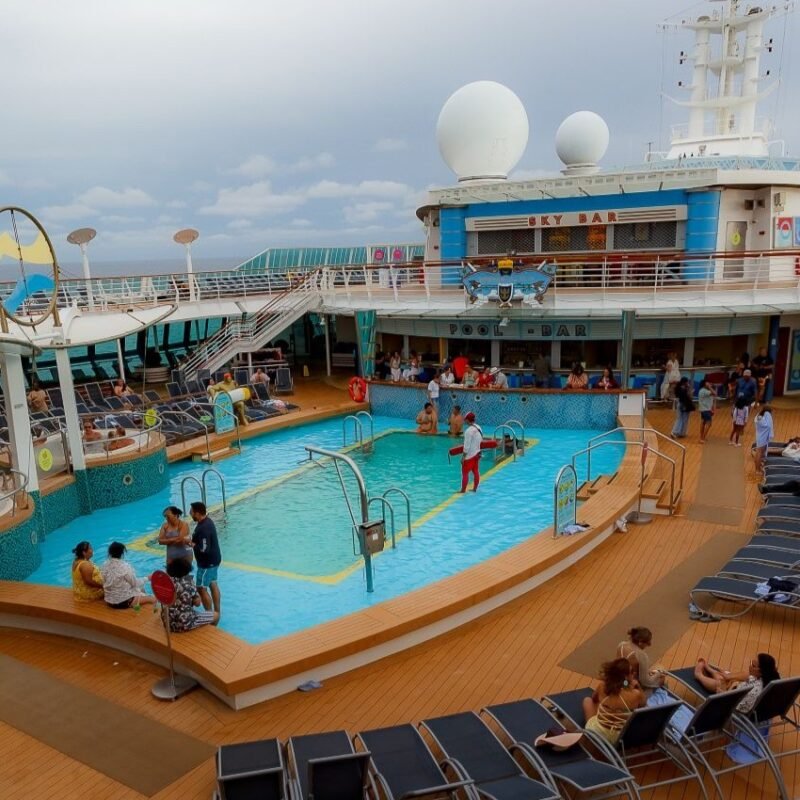 Piscina del Crucero Royal Caribbean