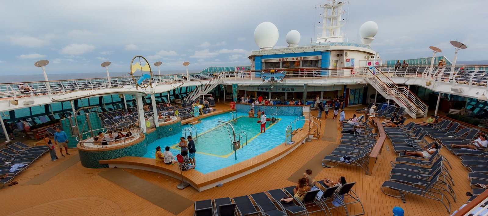 Piscina del Crucero Royal Caribbean