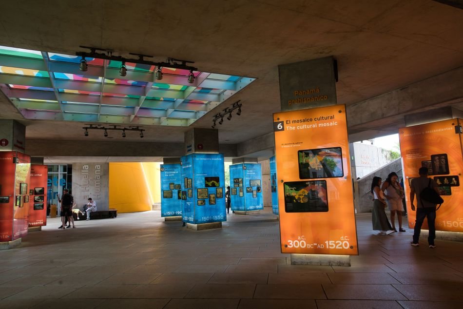 Interiores Biomuseo Panamá