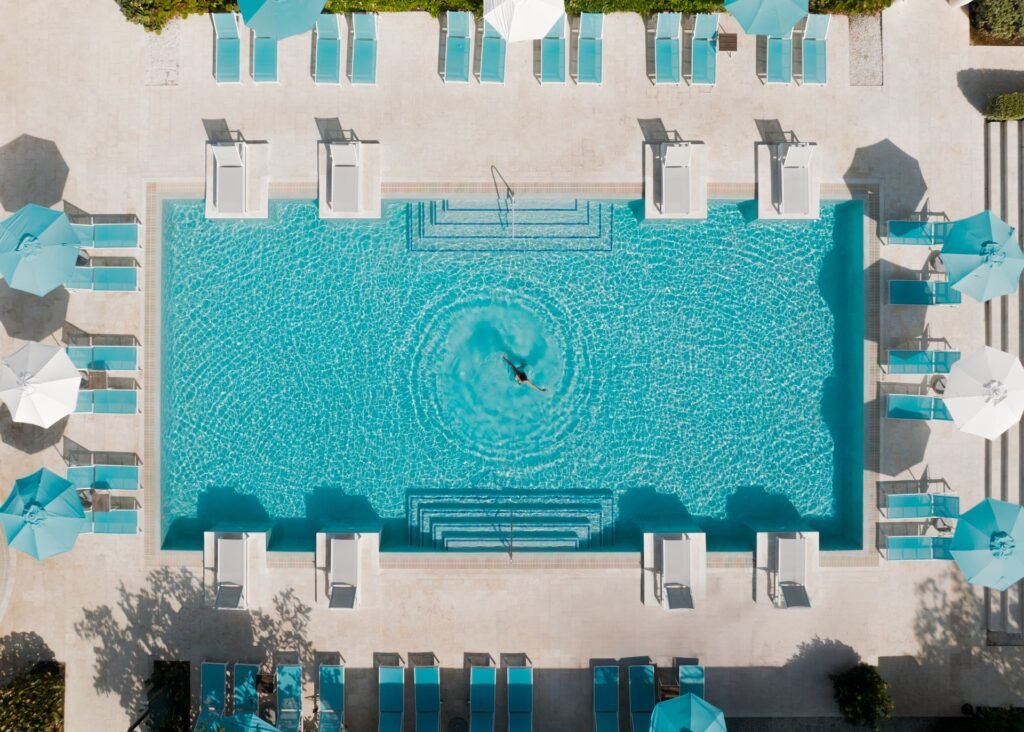 Dreams Cap Cana Piscina vista aérea