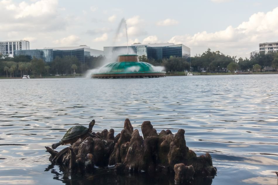 Lake Eola Park Orlando Florida