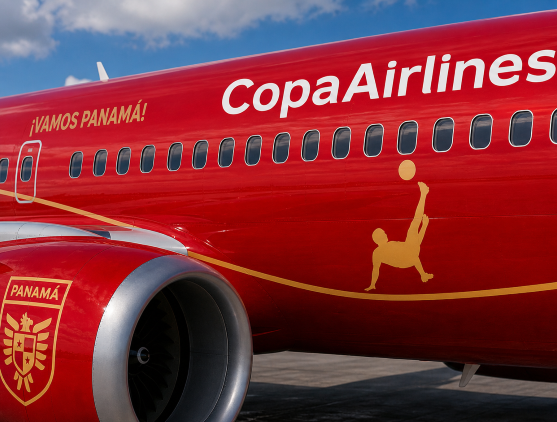 Boeing 737 de la selección de Panamá
