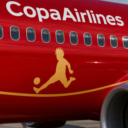 El histórico gol de Román Torres, la figura de Luis el Matador Tejada y el águila arpía son apenas algunos de los símbolos que lleva el avión de la sele de Panamá rumbo a la Copa Mundo.