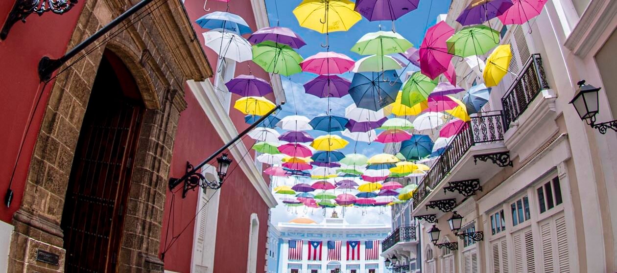 Sombrillas en Puerto Rico