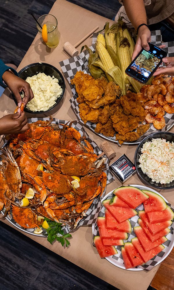 Crab fest en Philliphs Seafood