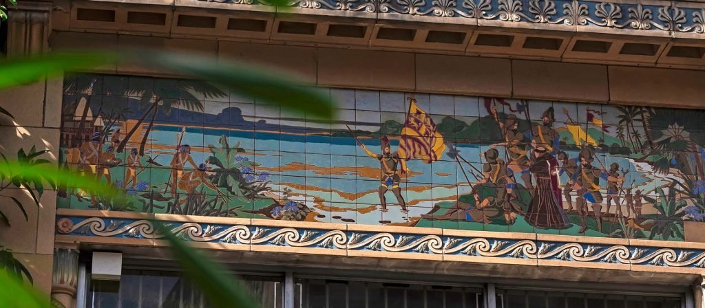 Antiguo edificio de la Compañía Fuerza y Luz, Santa Ana, Panamá