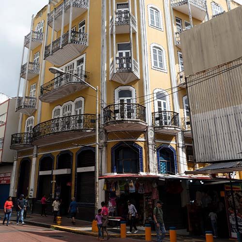 Edificio de la Pollera, barrio de Santa Ana, Panamá