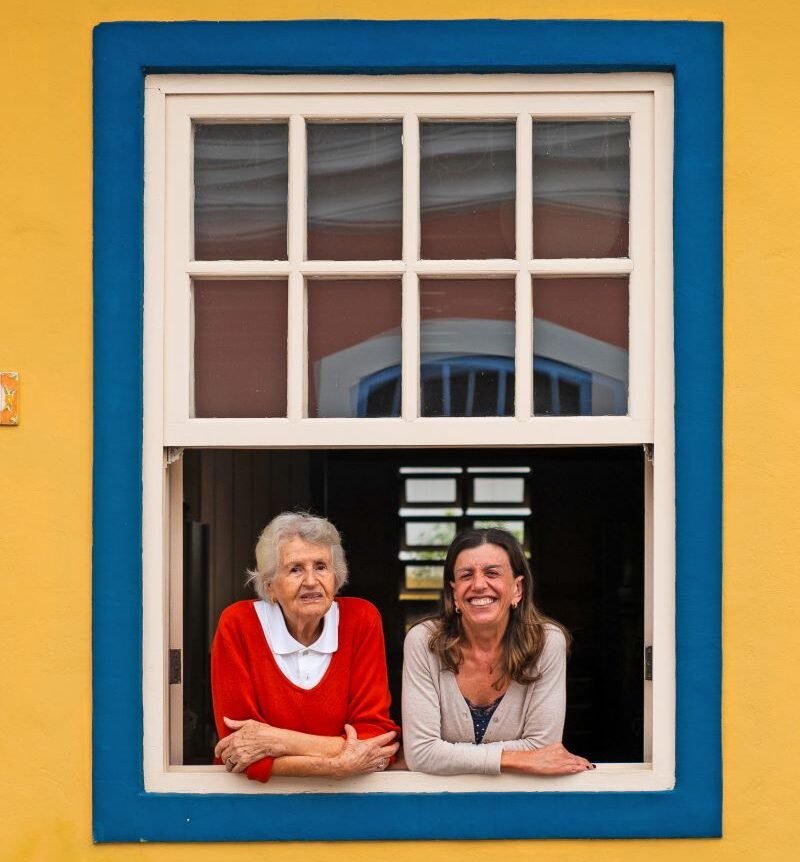 Madre e Hija en Ribeirão da Ilha.