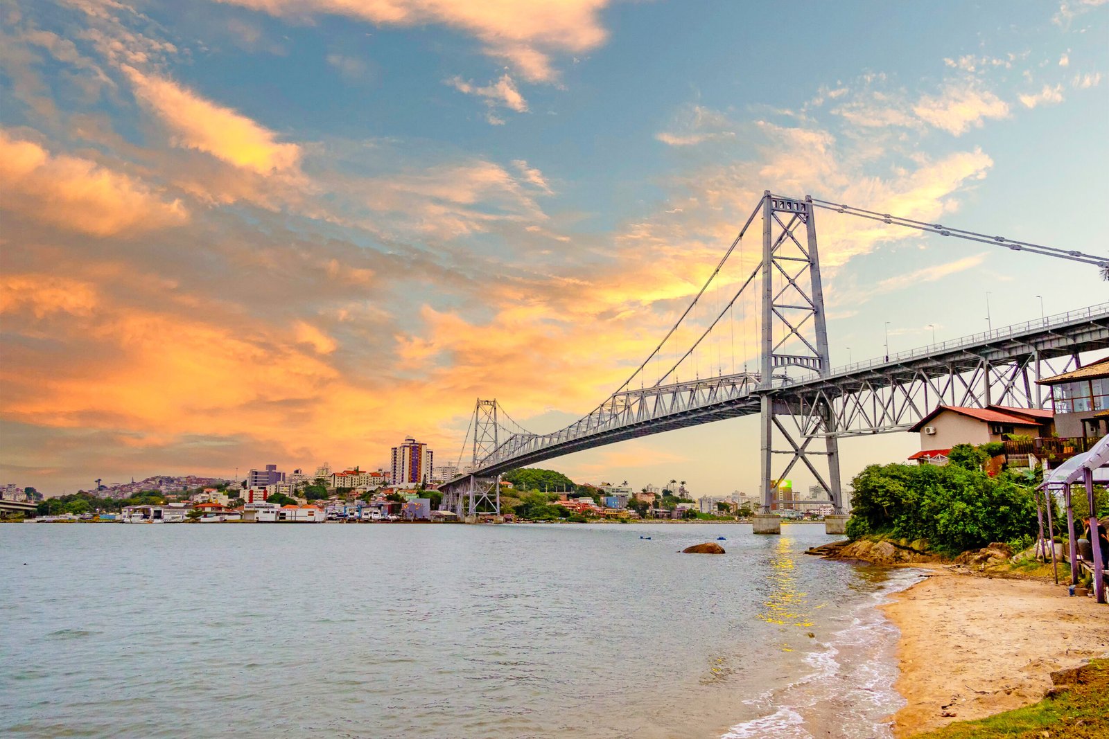 Portada Florianópolis Puente Hercílio Luz