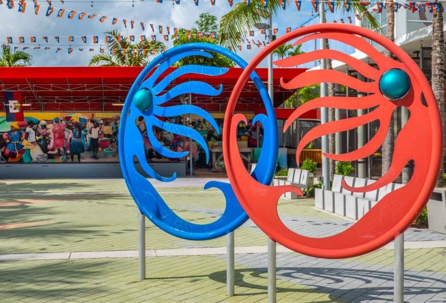 Sculpture in Little Haiti