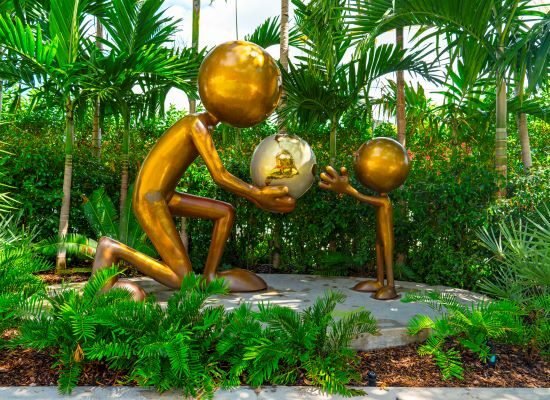 Escltura en Miami
