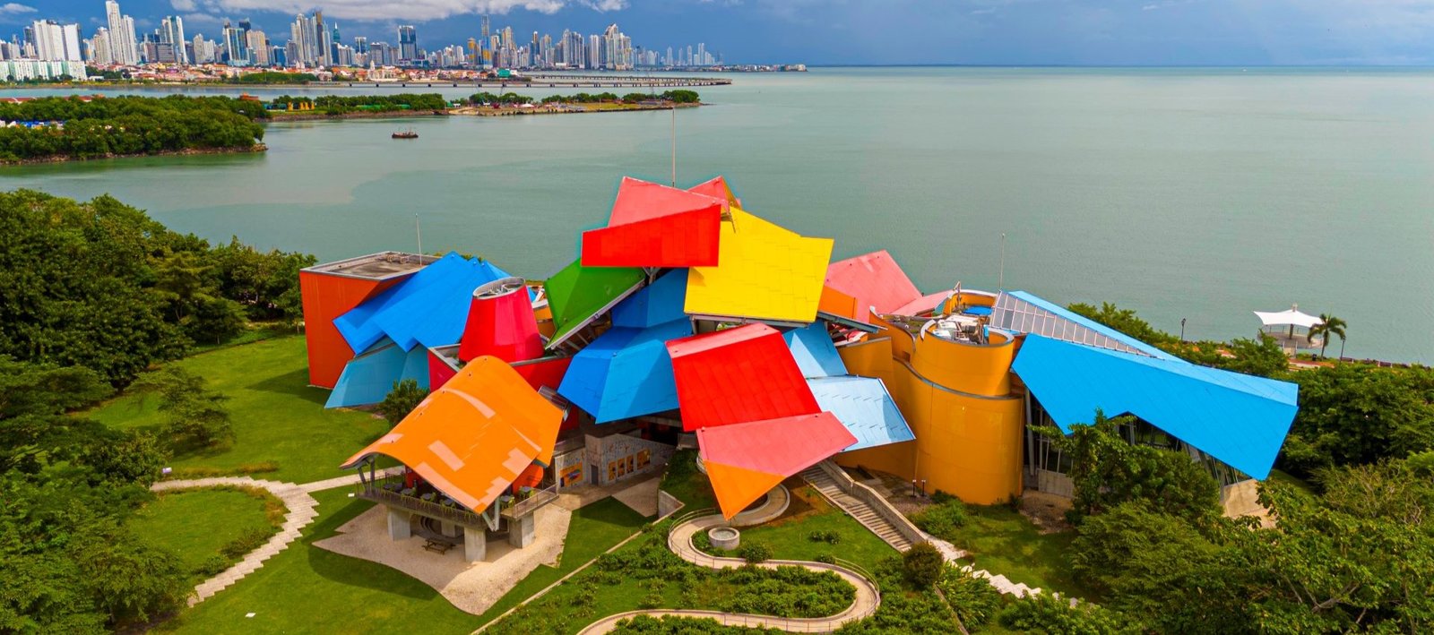 Aerial View of the Biomuseo