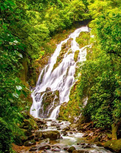 Waterfall in Valle de Antón
