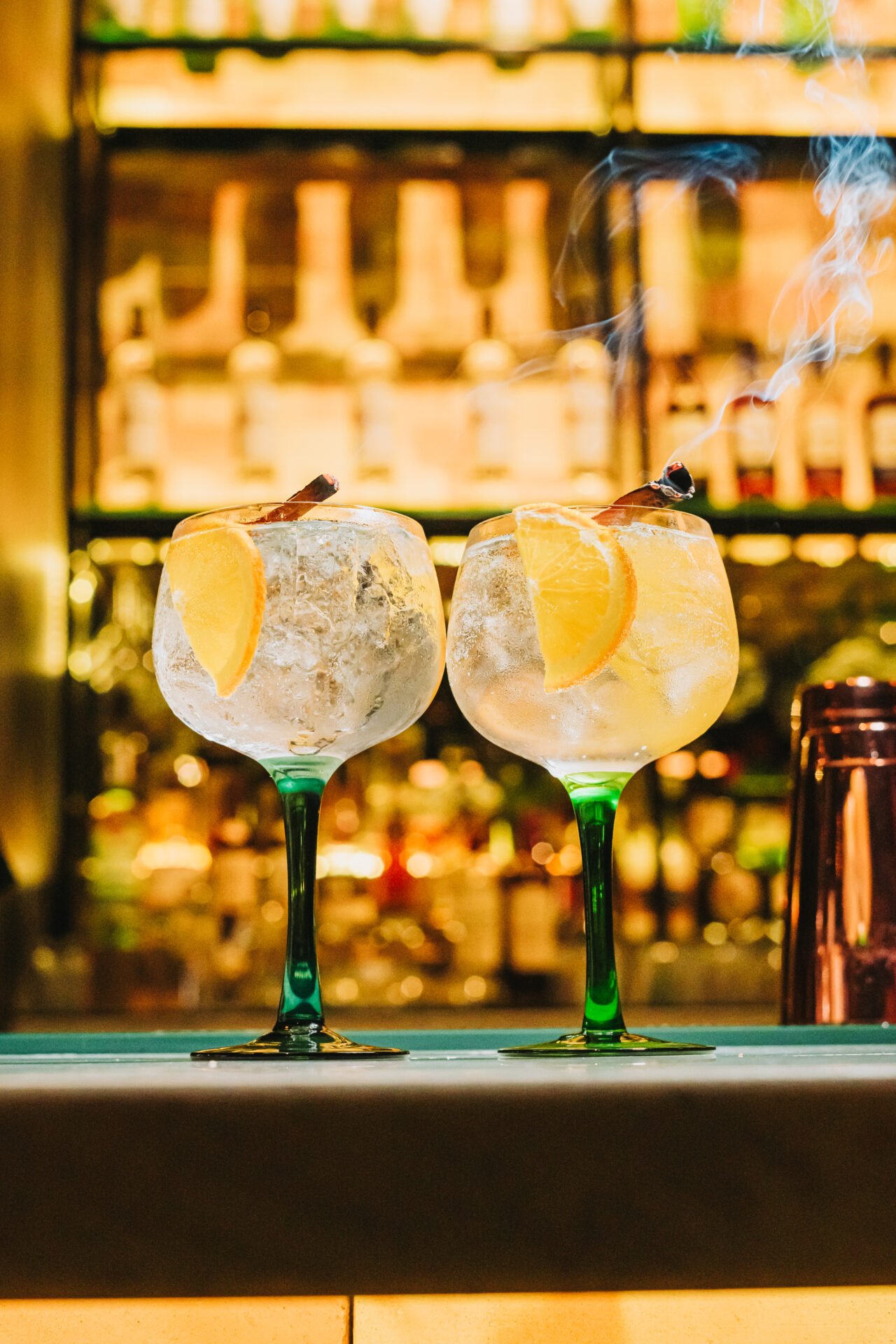 Gin tonic en Atope