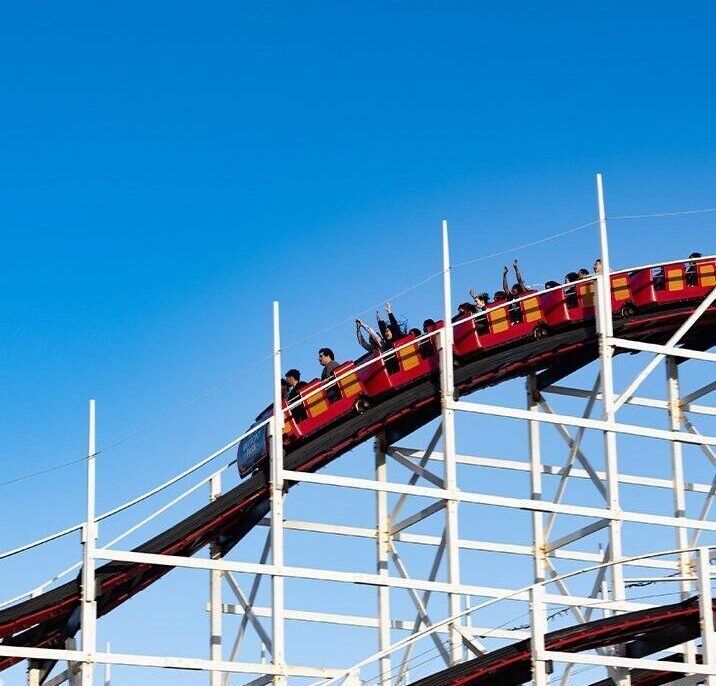 Belmort Park, San Diego, Rollercoaster